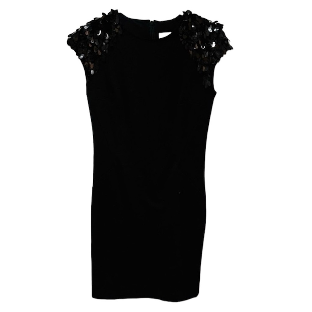 Michael Michael Kors Perfect Little Black Dress. Sequin Details and Lining
